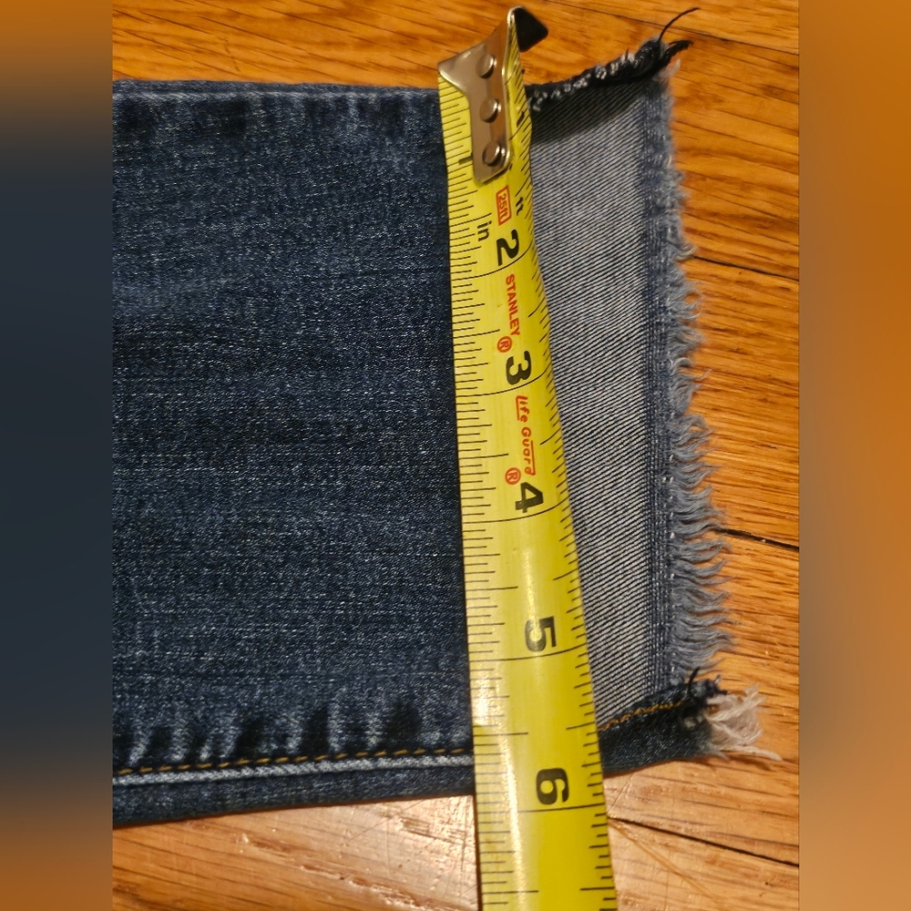 STS Blue Ellie High Rise Ankle Distressed Step Hem Jeans Women's Size 30 - Picture 14 of 14